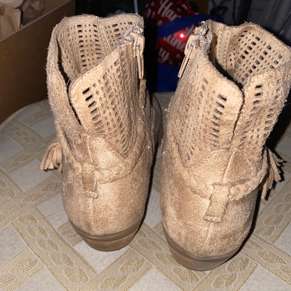 Camel Color Charming Charlie Booties - image 4